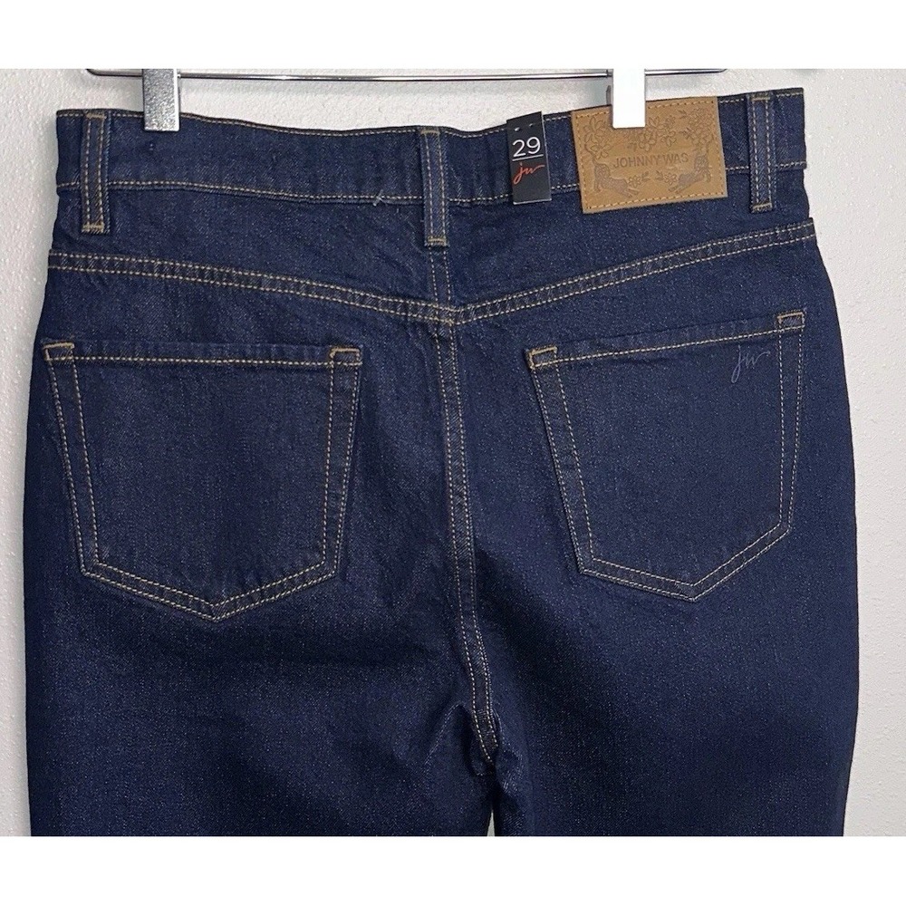New Johnny Was Marseille Baby Boot Jeans Size 29 Dark Wash Denim